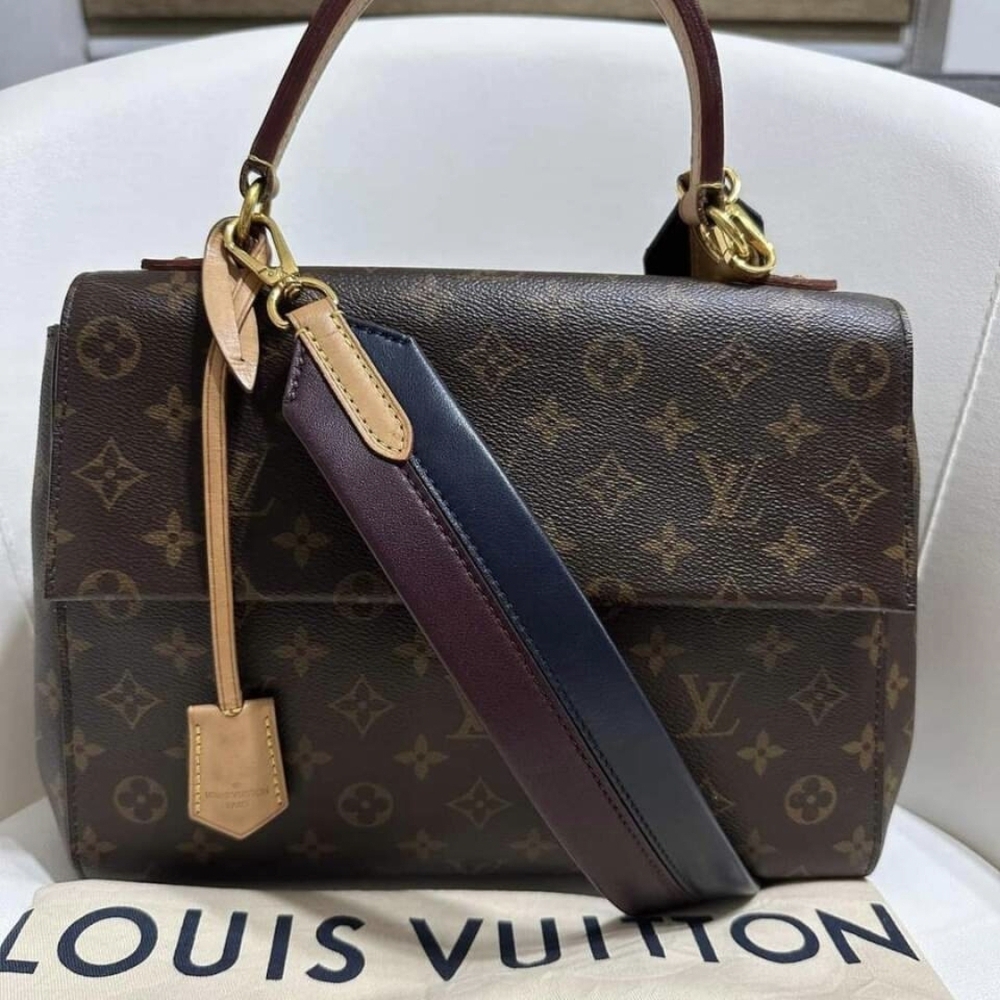 Louis Vuitton Brown Monogram Satchel - Picture 5 of 7